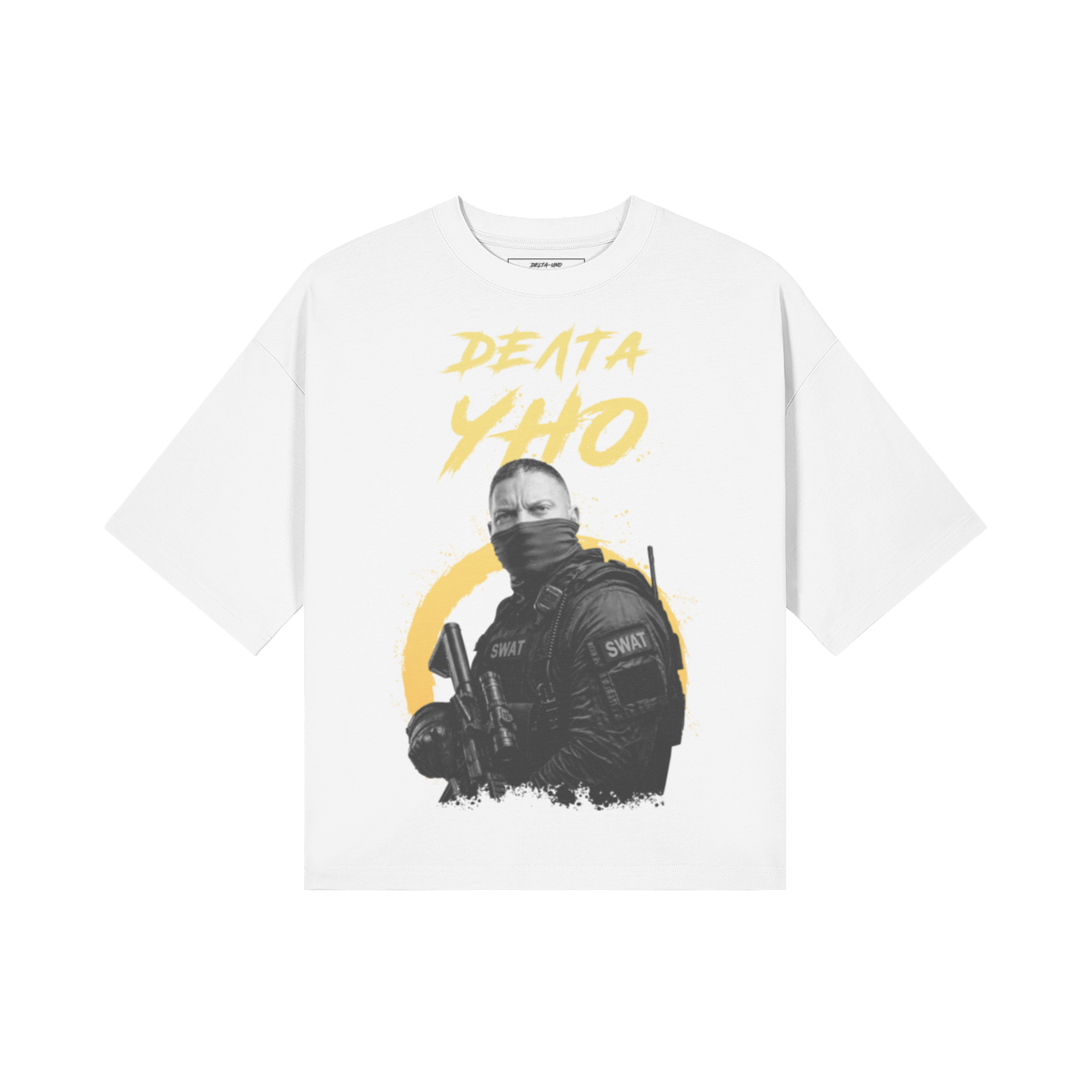 ДЕЛТА УНО Heavy Oversized Тениска - Image 10